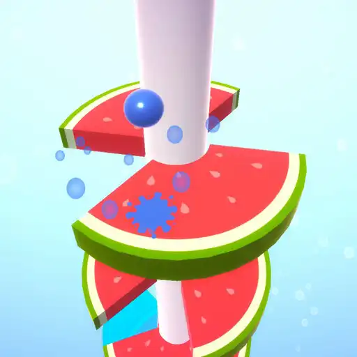 Play Helix Crush - Fruit Jump APK