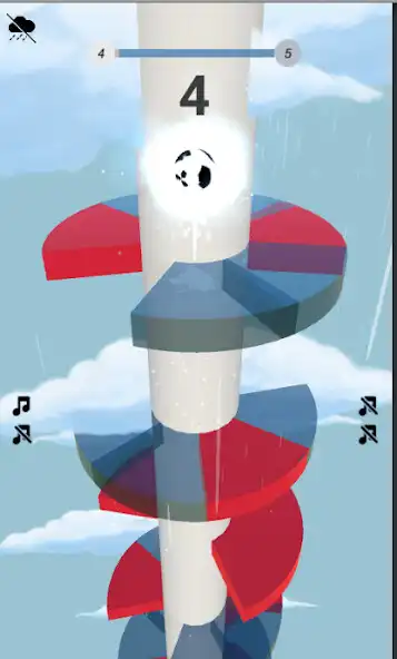 Play Helix Fall Ball as an online game Helix Fall Ball with UptoPlay