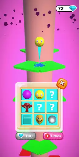 Play Helix Jump 3D as an online game Helix Jump 3D with UptoPlay