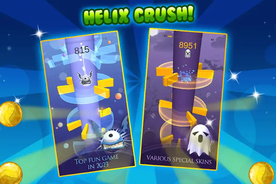 Play Helix Jump- Bounce Ball  and enjoy Helix Jump- Bounce Ball with UptoPlay