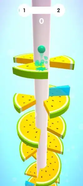 Play Helix Jump Citrus as an online game Helix Jump Citrus with UptoPlay