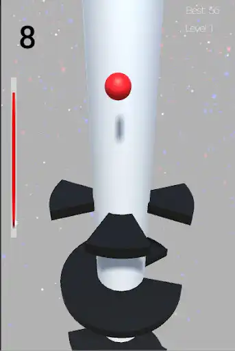 Play Helix Jumper Ball as an online game Helix Jumper Ball with UptoPlay