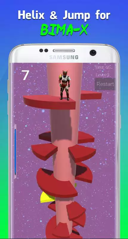 Play Helix  jump for BIMA-X
