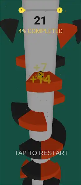 Play Helix Jump - Stack Ball 3D as an online game Helix Jump - Stack Ball 3D with UptoPlay