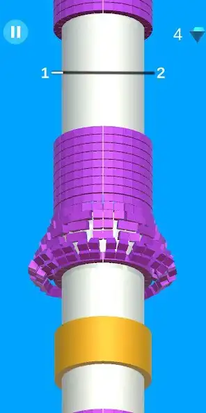 Play Helix Ring Jump 2022 as an online game Helix Ring Jump 2022 with UptoPlay