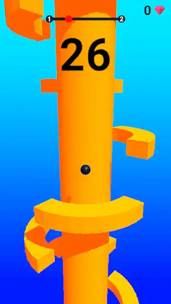 Play Helix Rush Ball Ball Crush as an online game Helix Rush Ball Ball Crush with UptoPlay