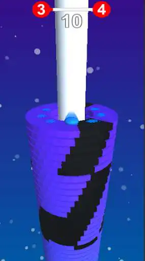 Play Helix Stack Crash as an online game Helix Stack Crash with UptoPlay