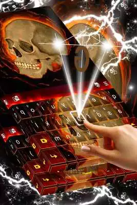 Play Hell Evil Skull Keyboard