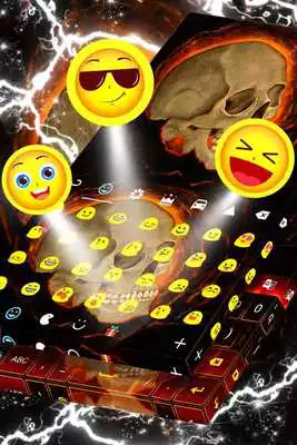 Play Hell Evil Skull Keyboard