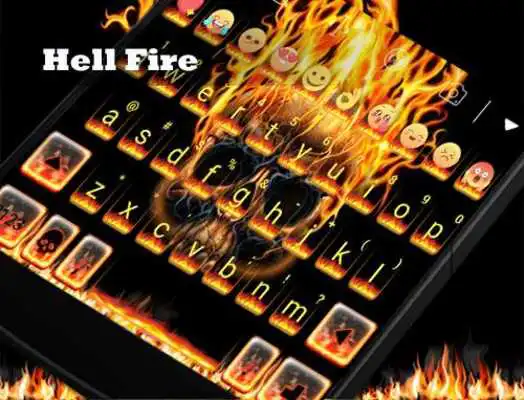 Play Hell Fire Eva Emoji Keyboard