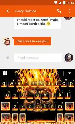 Play Hell Fire Eva Emoji Keyboard