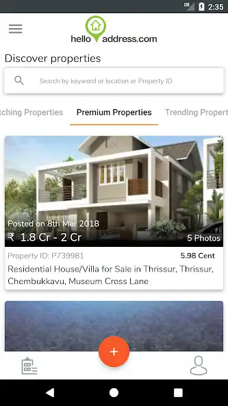 Play Hello Address - Kerala real estate listings as an online game Hello Address - Kerala real estate listings with UptoPlay