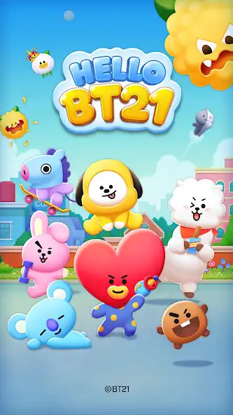 Play HELLO BT21  and enjoy HELLO BT21 with UptoPlay