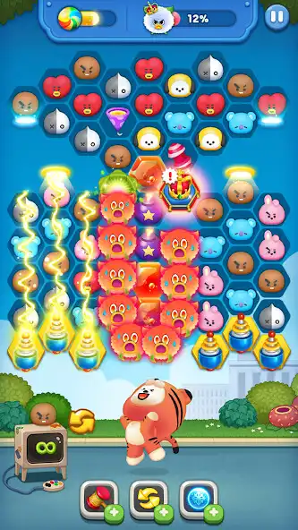 Play HELLO BT21 as an online game HELLO BT21 with UptoPlay