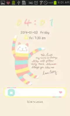 Play Hello catty go locker theme