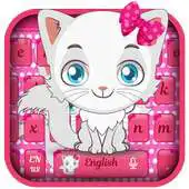 Free play online Hello Cute Kitty Keyboard APK