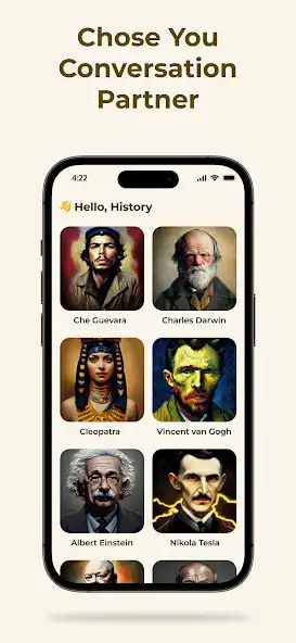 Play Hello History - AI Chat as an online game Hello History - AI Chat with UptoPlay