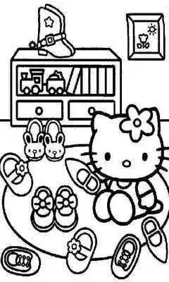 Play Hello Kitty Coloring
