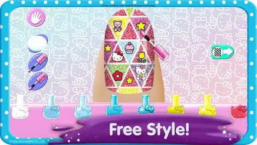 Play Hello Kitty Nail Salon