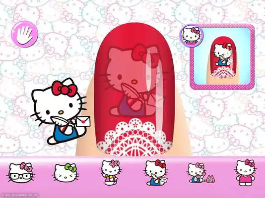 Play Hello Kitty Nail Salon