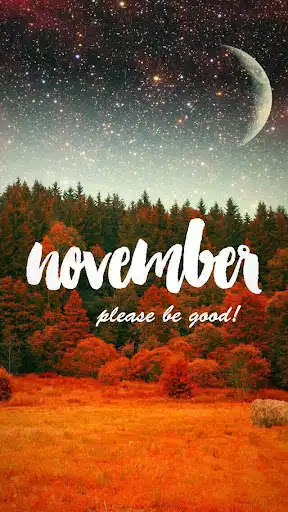 Play hello november wallpaper as an online game hello november wallpaper with UptoPlay