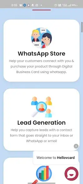 Play HelloVCard  and enjoy HelloVCard with UptoPlay
