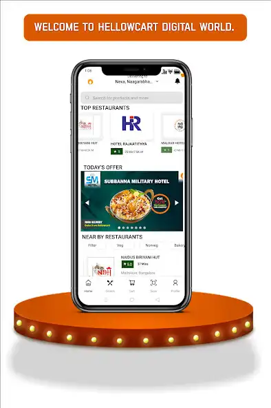 Play HELLOWCART - Food Delivery App  and enjoy HELLOWCART - Food Delivery App with UptoPlay