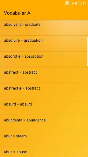 Play HelloWord Dictionar Roman Englez as an online game HelloWord Dictionar Roman Englez with UptoPlay