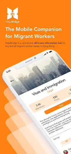 Play HelpBridge: 24/7 Migrant Info  and enjoy HelpBridge: 24/7 Migrant Info with UptoPlay