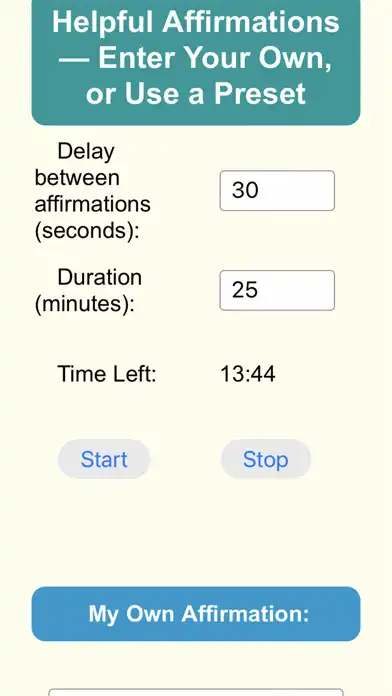 Play Helpful Affirmations  and enjoy Helpful Affirmations with UptoPlay