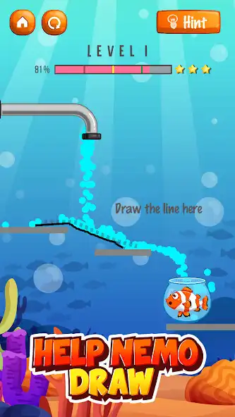 Play Help Nemo Draw  and enjoy Help Nemo Draw with UptoPlay
