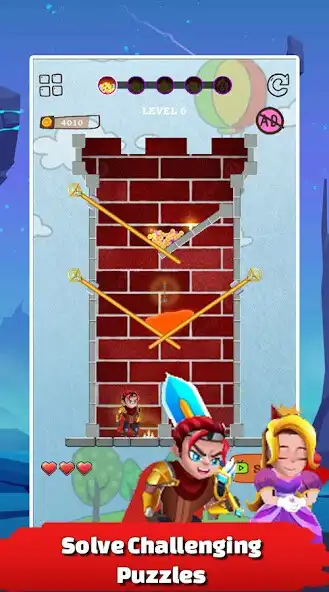 Play Help The Princess - Rescue as an online game Help The Princess - Rescue with UptoPlay