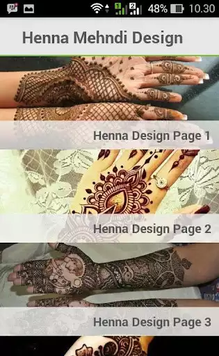 Play henna mehndi design
