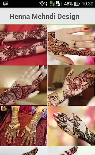 Play henna mehndi design