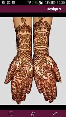 Play henna mehndi design