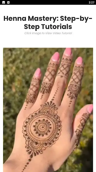 Play Henna Step-by-Step Tutorials  and enjoy Henna Step-by-Step Tutorials with UptoPlay