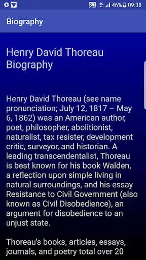 Play Henry David Thoreau Quotes