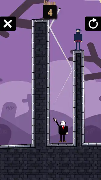 Play Henry Stickman:  Gunner as an online game Henry Stickman:  Gunner with UptoPlay