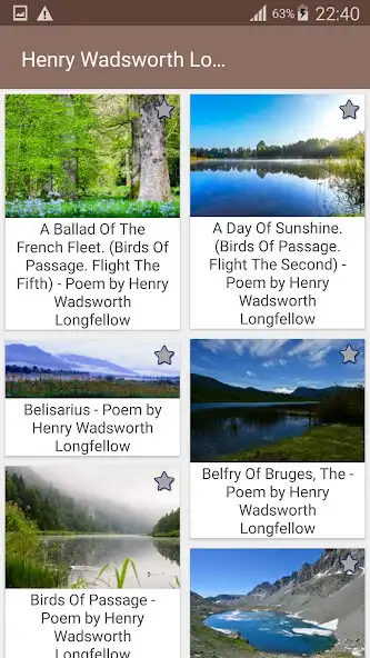 Play Henry Wadsworth Longfellow Poems  and enjoy Henry Wadsworth Longfellow Poems with UptoPlay