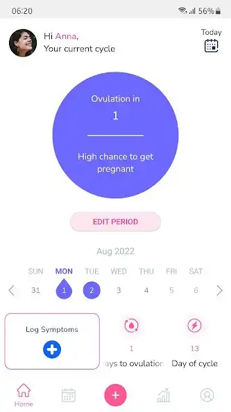 Play Hera Calendar - Period Tracker as an online game Hera Calendar - Period Tracker with UptoPlay
