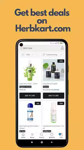 Play Herbkart - Online Shopping App as an online game Herbkart - Online Shopping App with UptoPlay