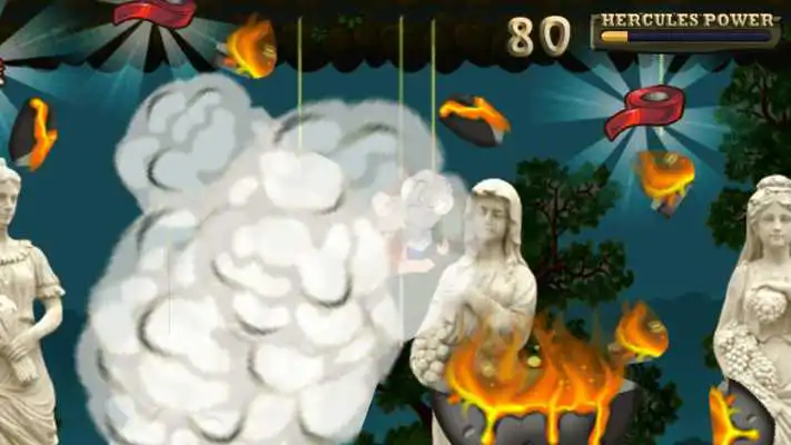 Play Hercules run: Fruits