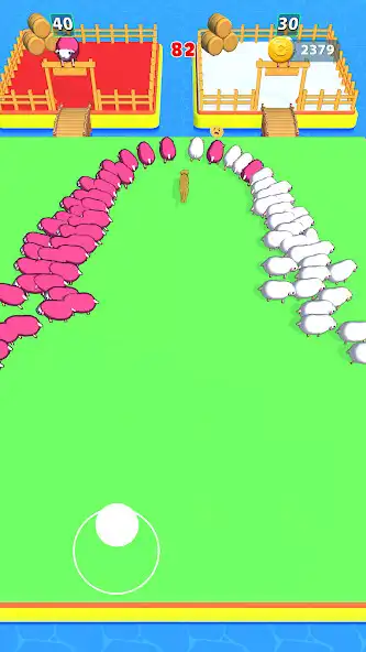 Play Herd the Sheeps as an online game Herd the Sheeps with UptoPlay