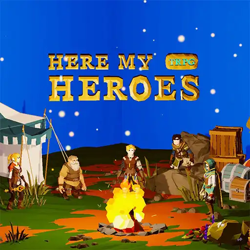 Play Here My Heroes : Casual RPG APK