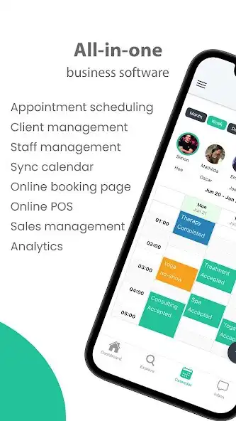 Play HereWeBook: Scheduling App  and enjoy HereWeBook: Scheduling App with UptoPlay