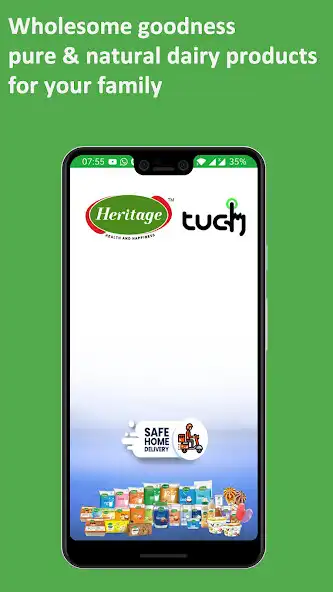 Play HeritageTUCH-Milk Delivery App  and enjoy HeritageTUCH-Milk Delivery App with UptoPlay