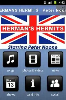 Play HERMANS HERMITS  Peter Noone