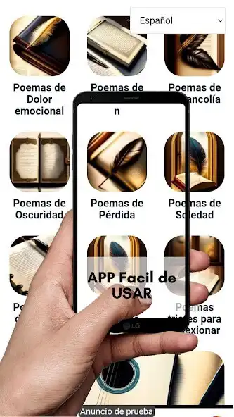 Play Hermosos Poemas tristes as an online game Hermosos Poemas tristes with UptoPlay