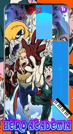 Play Hero Academia Piano Tiles as an online game Hero Academia Piano Tiles with UptoPlay