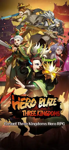 Play Hero Blaze: Three Kingdoms as an online game Hero Blaze: Three Kingdoms with UptoPlay